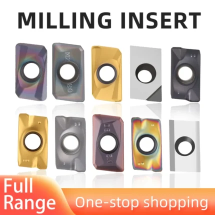 CNC Cutting Tools Milling Cutter Insert APKT1003PDR-HM90 APKT APKT1003 HM90 Hard Alloy Processing Steel Parts Stainless Steel