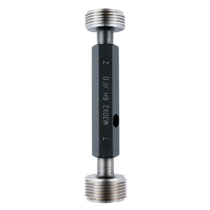Customization Sturdy Wear-Resistant High Precision Thread Plug Gauge,Thread Go/NO-Go Gage for Measuring Hole, Groove Width