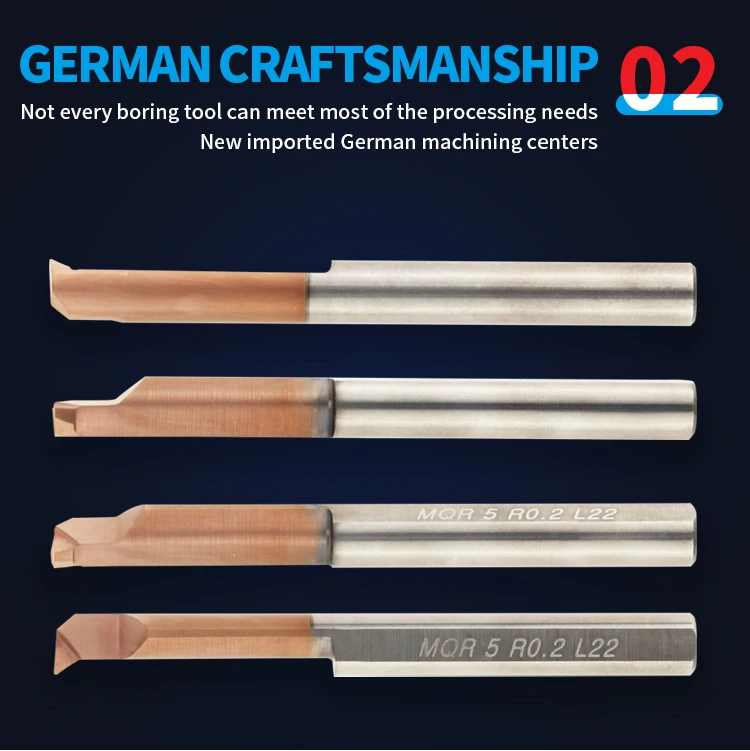 MQR Tool bar Small Diameter Stainless Steel Boring Tool Inner Hole Tungsten Steel Tool bar Alloy Forming