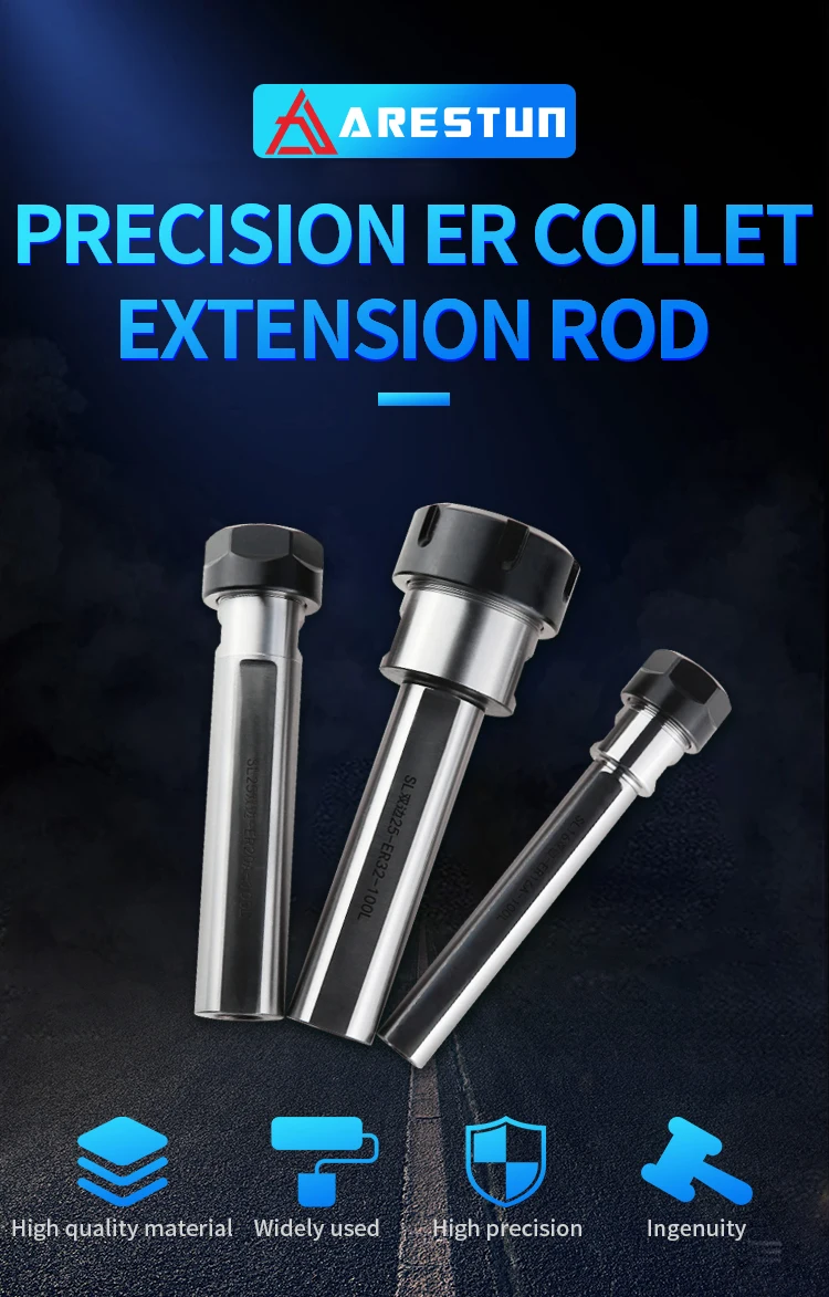 High Precision Tool Holder ER Collet Extension Rod for CNC Machine