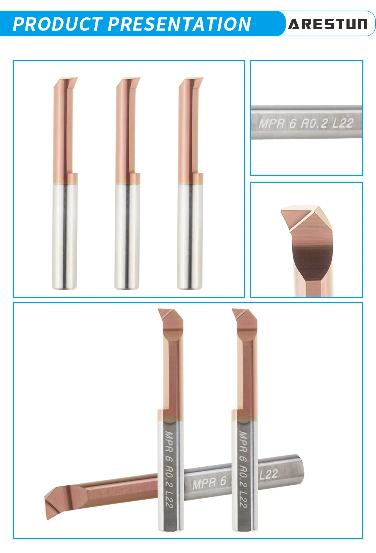 MPR Tool bar Small Diameter Stainless Steel Boring Tool Inner Hole Tungsten Steel Tool bar Alloy Forming