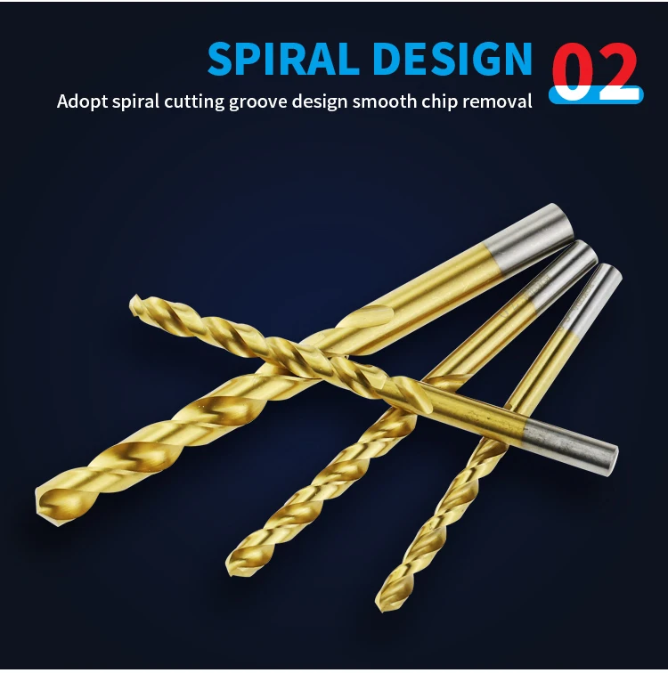 HSS Drill Bits Cast Iron Cobalt Aluminum Metal Tool Twist Drill Bit for Stainless Steel Metal Drilling
