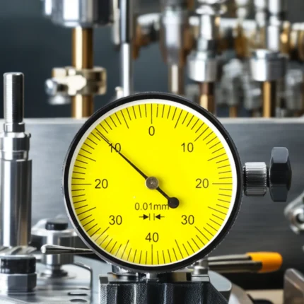 High Precision Dial Indicators Dial Gauge of Dial Indicator Measuring Tools Test Lever 0-0.8mm for Accurate Measurement