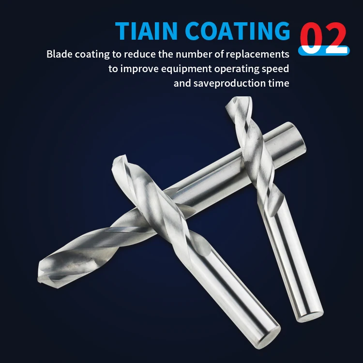 Tungsten Carbide Twist Drill for CNC Machine Tools Drilling Hole Micro Drill Bit for Steel ,Copper, Brass, Fresa