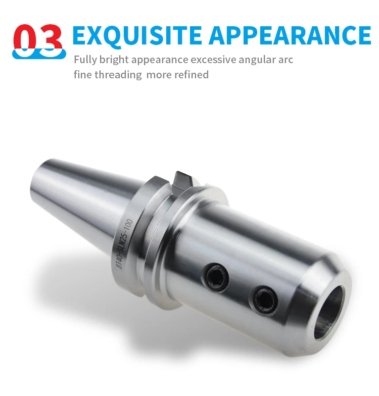 Bright-tools Factory Supply High Quality BT40 Side Lock End Mill Tool Holder for Cnc Machine