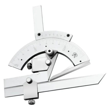 Universal Stainless Steel Angle Ruler 0-320 Degrees Bevel Protractor Finder