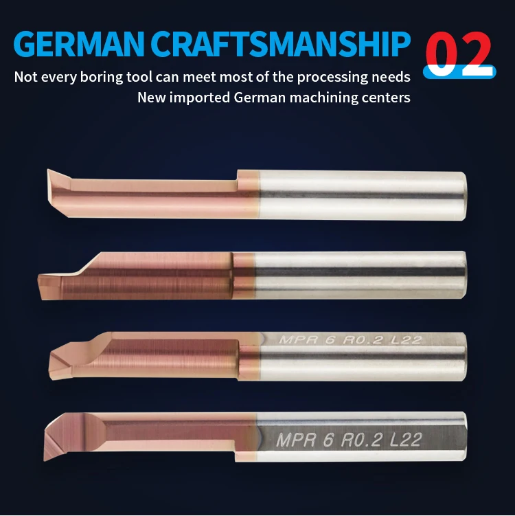 MPR Tool bar Small Diameter Stainless Steel Boring Tool Inner Hole Tungsten Steel Tool bar Alloy Forming