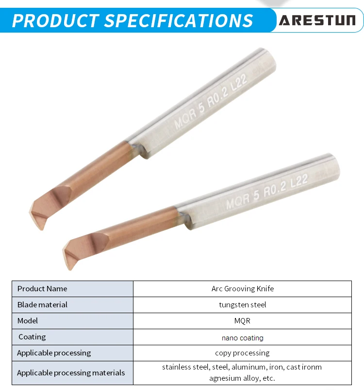 MQR Tool bar Small Diameter Stainless Steel Boring Tool Inner Hole Tungsten Steel Tool bar Alloy Forming
