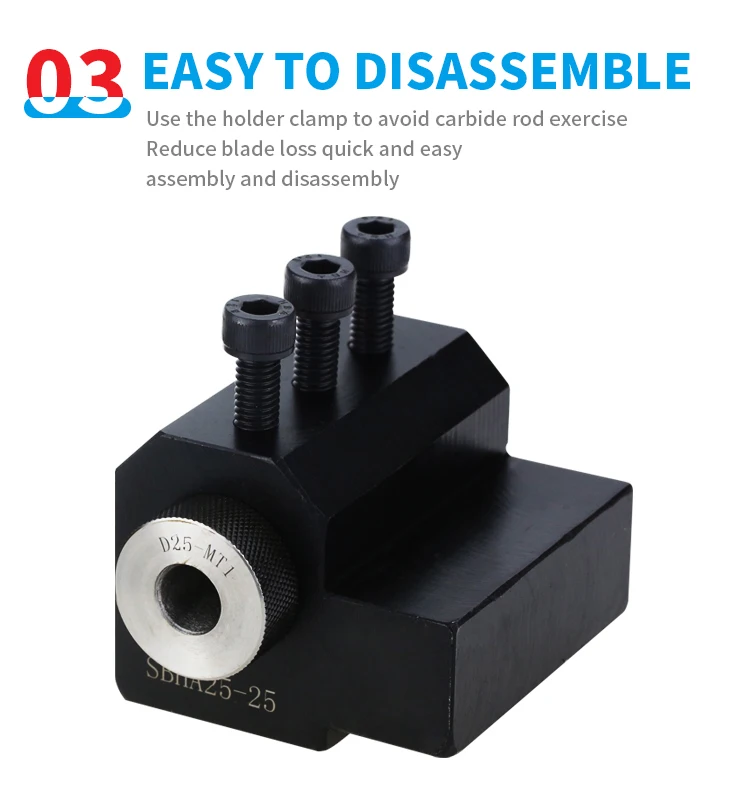 NC Tool Holder Series VDI DIN1809 Tool Holder Set CNC Lathe Turning Tool Holder