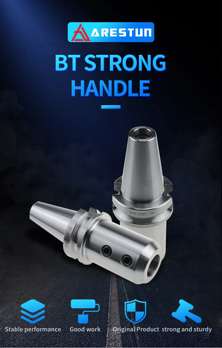 Bright-tools Factory Supply High Quality BT40 Side Lock End Mill Tool Holder for Cnc Machine