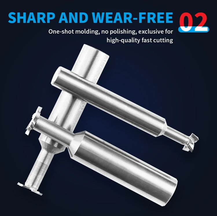 T-Type Milling Cutter Tungsten Carbide Cnc Tool for Aluminum Carbide Burr Custom Face Pre Milling Cutter Bit