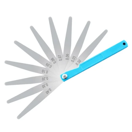 Feeler Gauge Measuring Tools High Precision 0.05-1.00mm Thickness Gauge Length 100mm 150mm 200mm 300mm 500mm 1000mm