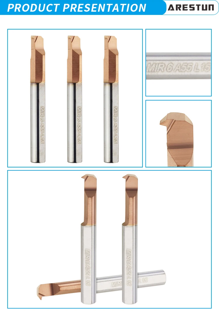 MGR Tool bar Small Diameter Stainless Steel Boring Tool Inner Hole Tungsten Steel Tool bar Alloy Forming