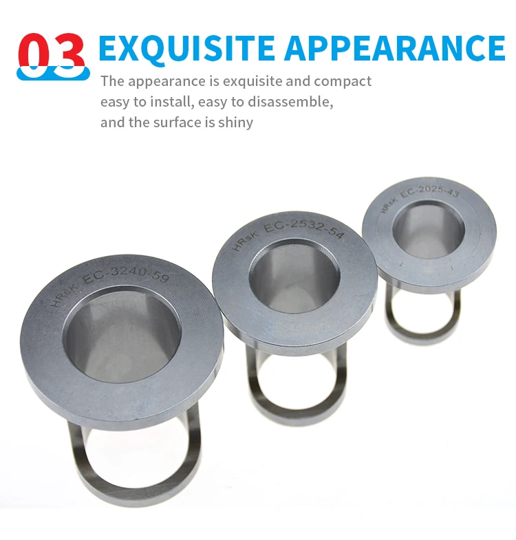 U Drill Eccentric Sleeve EC20-25-32-40-50 Violent Fast Drill Fine-tuning Variable-diameter Oil Path Tool Set Special for Lathe