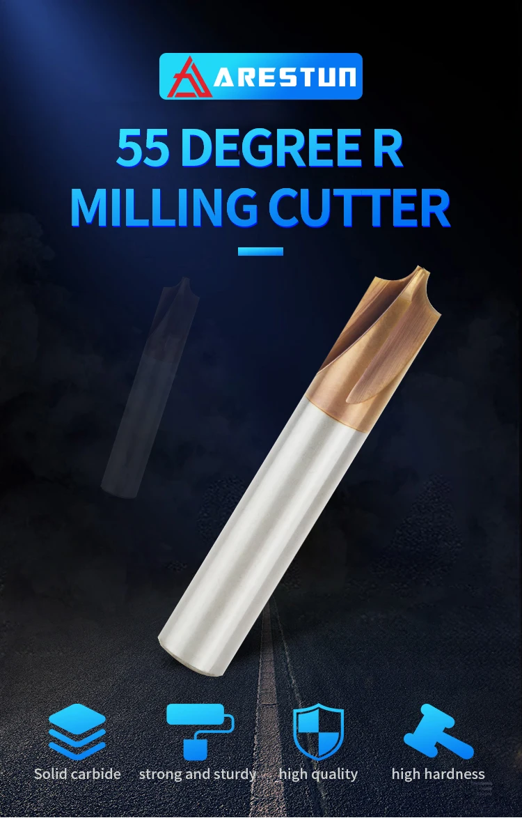 Carbide Corner Radius End Mill Internal R Knife/Tool Chamfering Milling Cutter