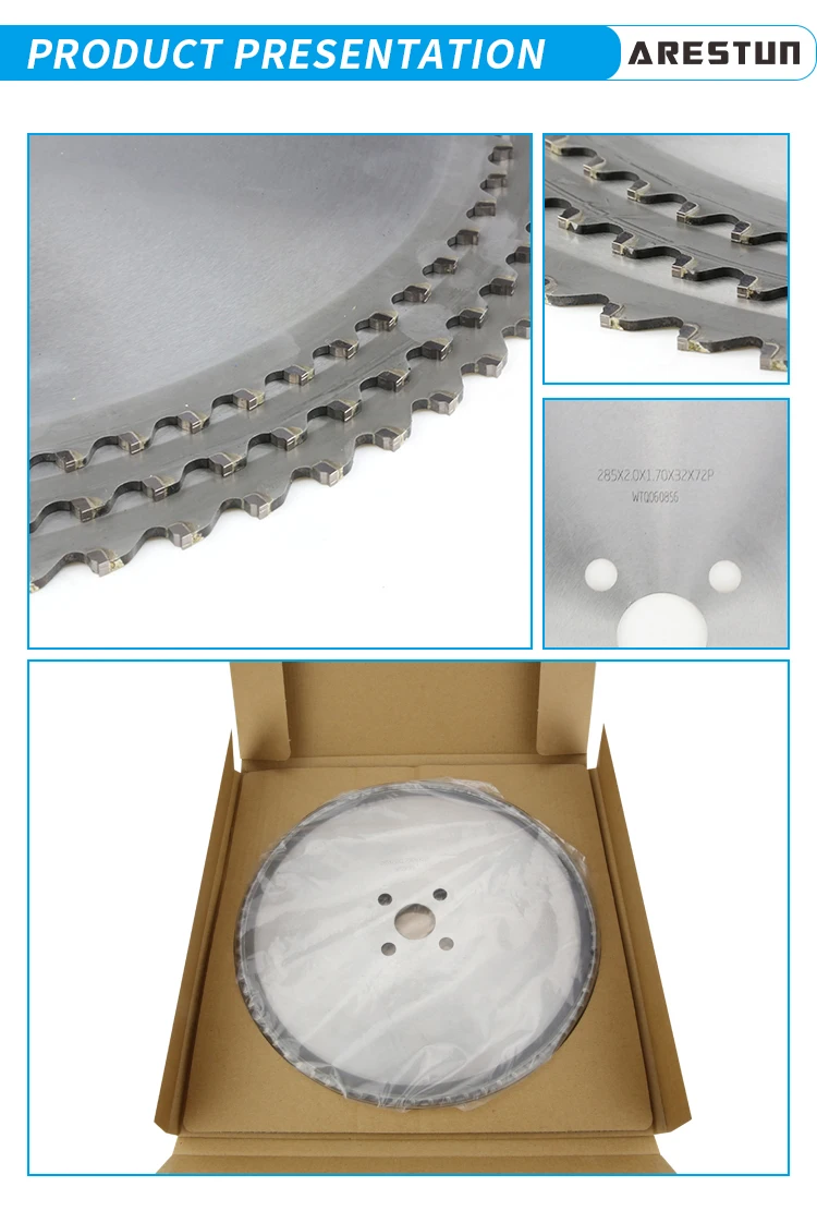 Metal Cutting Circular Saw Blades for Metal Saw Cutting Machine