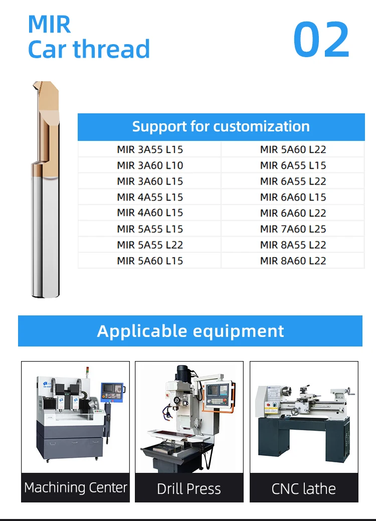 Quick Change Micro Bore Cutter for Mini Turning Lathe Small Hole Solid Cabide Boring bar for Internal Machine Boring Tools