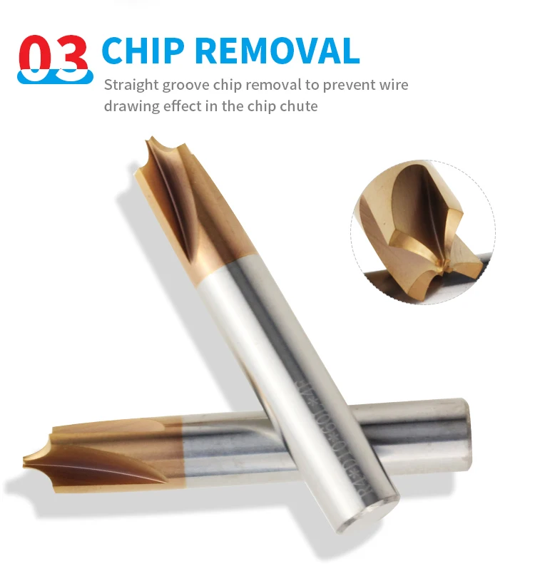 Carbide Corner Radius End Mill Internal R Knife/Tool Chamfering Milling Cutter